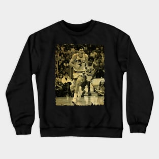 Jerry Sloan - Vintage Design Of Basketball Crewneck Sweatshirt